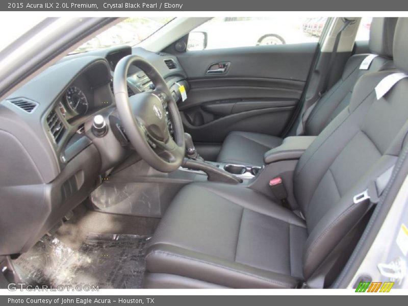 Crystal Black Pearl / Ebony 2015 Acura ILX 2.0L Premium