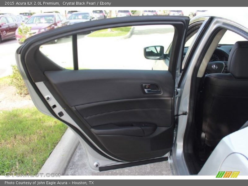 Crystal Black Pearl / Ebony 2015 Acura ILX 2.0L Premium
