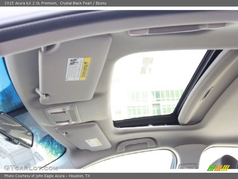 Crystal Black Pearl / Ebony 2015 Acura ILX 2.0L Premium