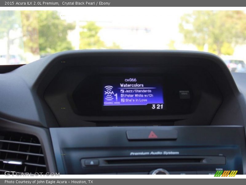 Crystal Black Pearl / Ebony 2015 Acura ILX 2.0L Premium