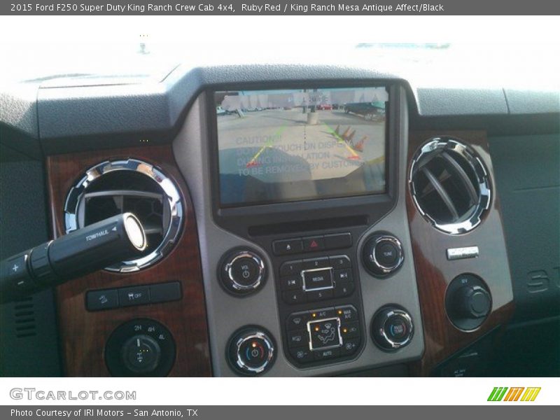 Ruby Red / King Ranch Mesa Antique Affect/Black 2015 Ford F250 Super Duty King Ranch Crew Cab 4x4