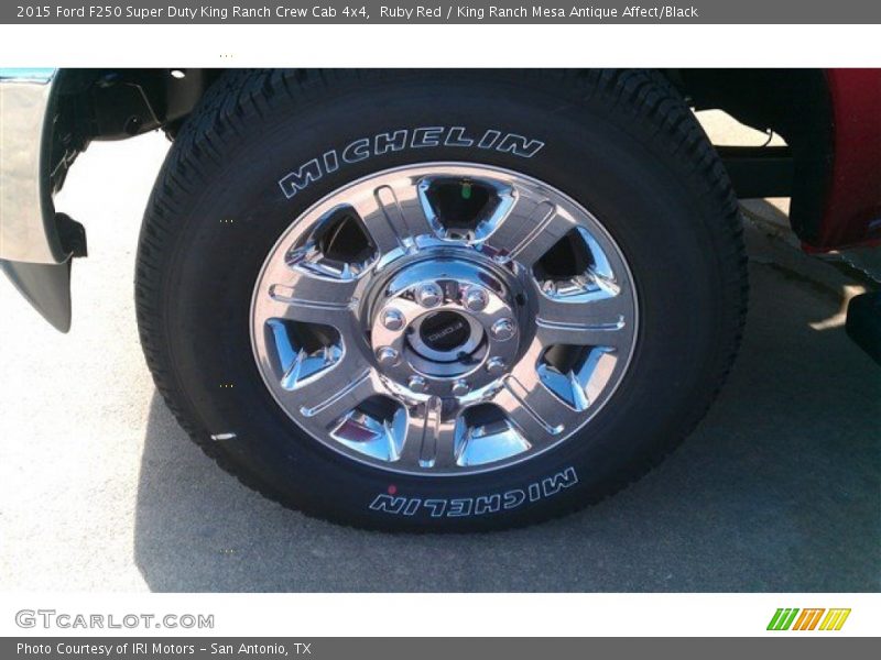 Ruby Red / King Ranch Mesa Antique Affect/Black 2015 Ford F250 Super Duty King Ranch Crew Cab 4x4