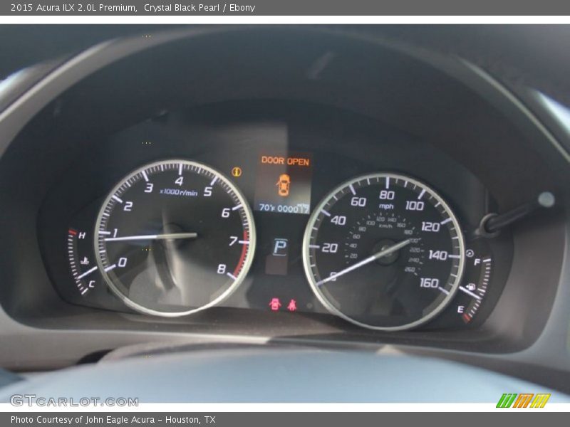 Crystal Black Pearl / Ebony 2015 Acura ILX 2.0L Premium