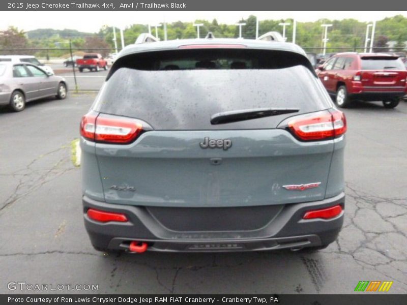 Anvil / Trailhawk Black 2015 Jeep Cherokee Trailhawk 4x4