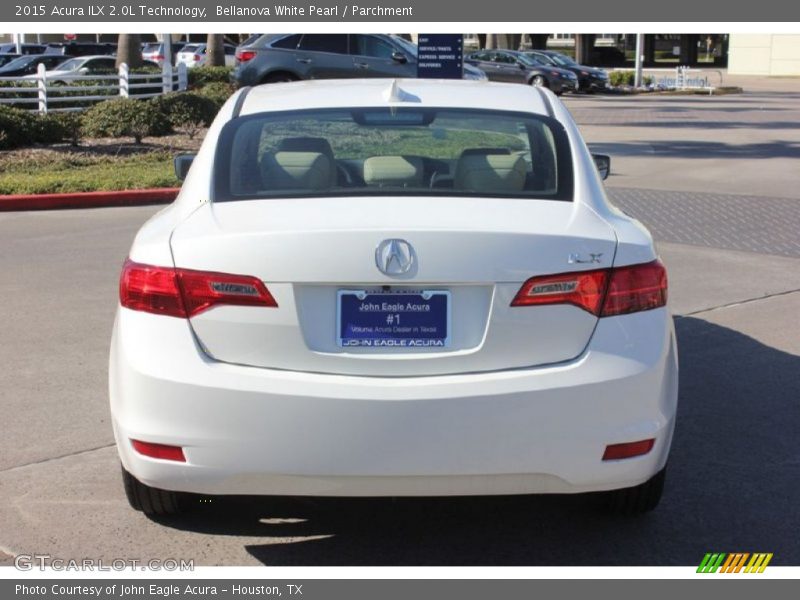 Bellanova White Pearl / Parchment 2015 Acura ILX 2.0L Technology