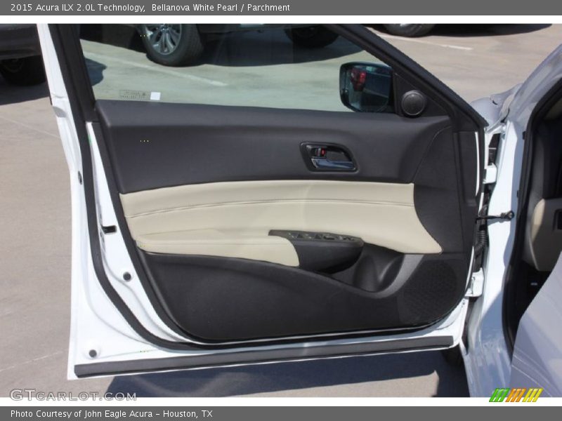 Bellanova White Pearl / Parchment 2015 Acura ILX 2.0L Technology