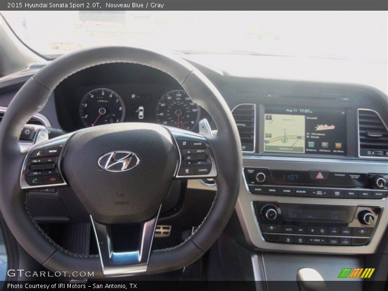 Dashboard of 2015 Sonata Sport 2.0T