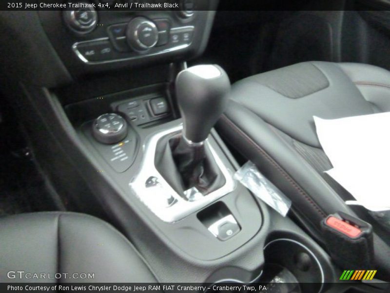 Anvil / Trailhawk Black 2015 Jeep Cherokee Trailhawk 4x4