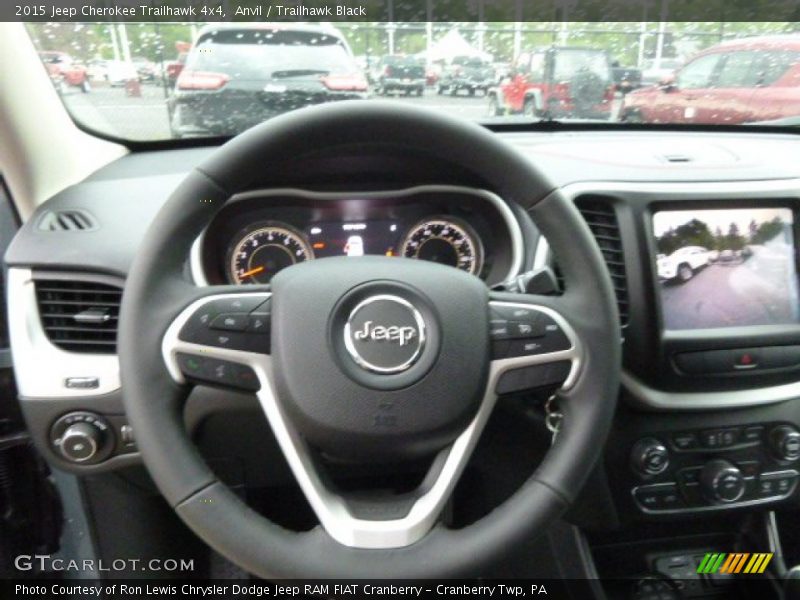 Anvil / Trailhawk Black 2015 Jeep Cherokee Trailhawk 4x4