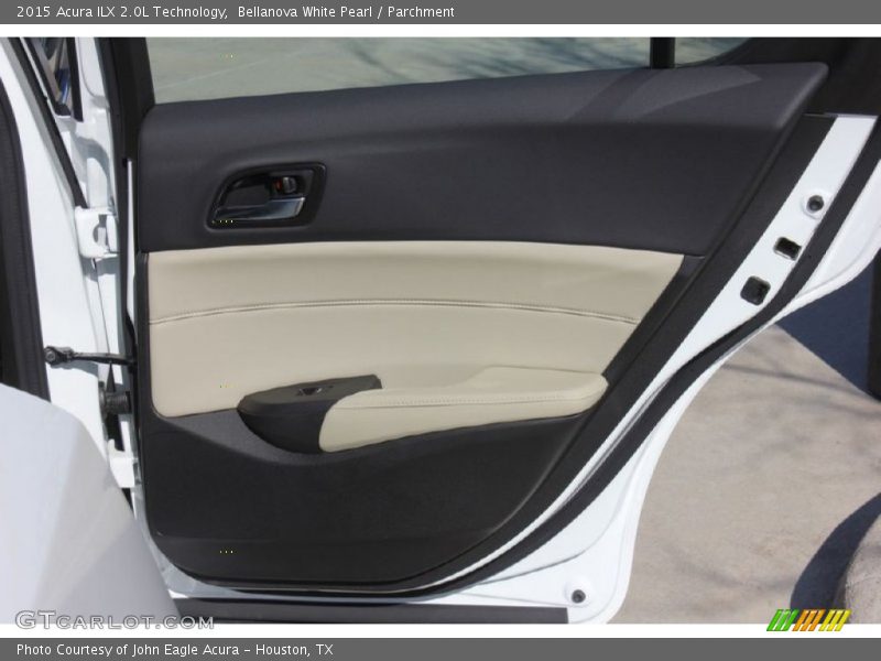 Bellanova White Pearl / Parchment 2015 Acura ILX 2.0L Technology