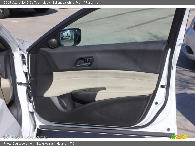 Bellanova White Pearl / Parchment 2015 Acura ILX 2.0L Technology