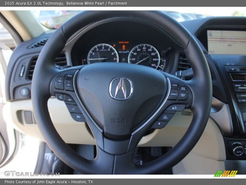 Bellanova White Pearl / Parchment 2015 Acura ILX 2.0L Technology