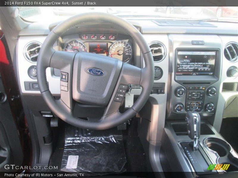 Sunset / Black 2014 Ford F150 FX4 SuperCrew 4x4