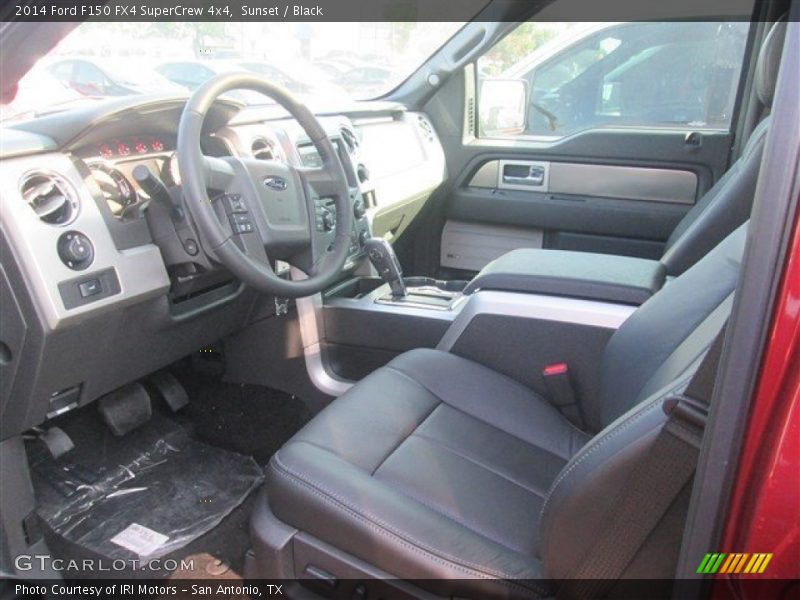 Sunset / Black 2014 Ford F150 FX4 SuperCrew 4x4