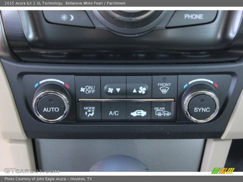 Bellanova White Pearl / Parchment 2015 Acura ILX 2.0L Technology