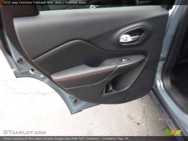 Door Panel of 2015 Cherokee Trailhawk 4x4