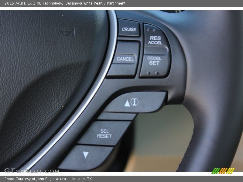 Bellanova White Pearl / Parchment 2015 Acura ILX 2.0L Technology
