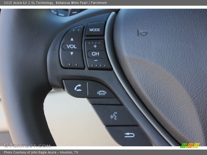 Bellanova White Pearl / Parchment 2015 Acura ILX 2.0L Technology