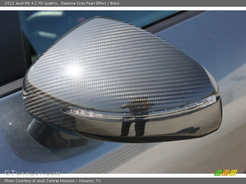 Daytona Gray Pearl Effect / Black 2012 Audi R8 4.2 FSI quattro