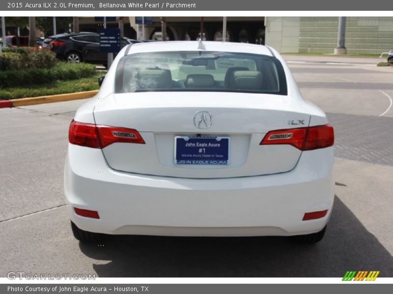 Bellanova White Pearl / Parchment 2015 Acura ILX 2.0L Premium