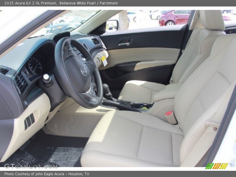 Bellanova White Pearl / Parchment 2015 Acura ILX 2.0L Premium