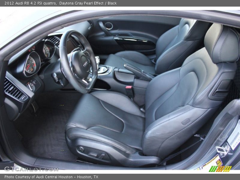 Front Seat of 2012 R8 4.2 FSI quattro