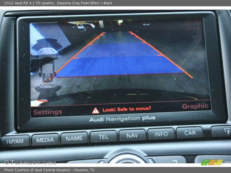 Daytona Gray Pearl Effect / Black 2012 Audi R8 4.2 FSI quattro