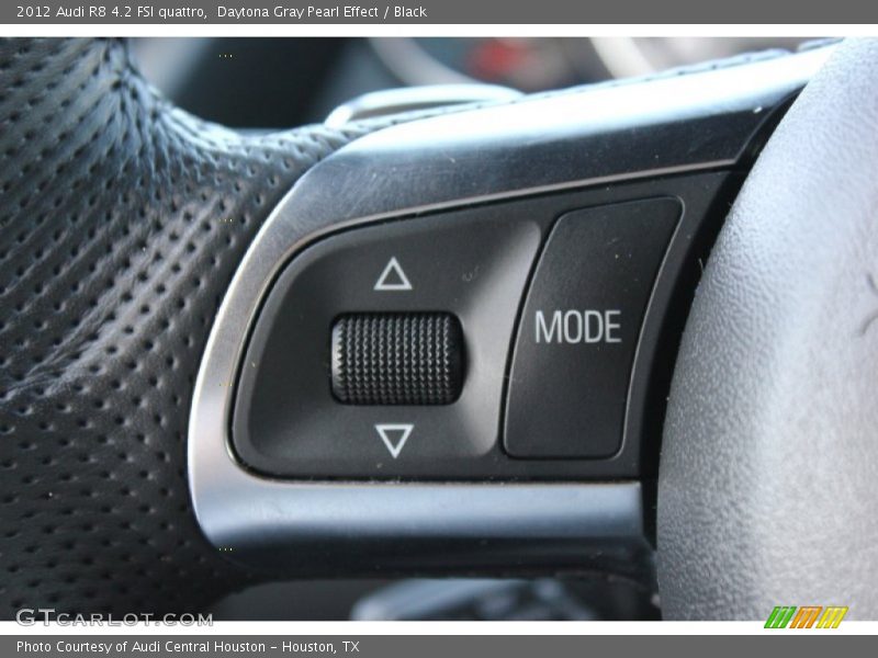 Daytona Gray Pearl Effect / Black 2012 Audi R8 4.2 FSI quattro