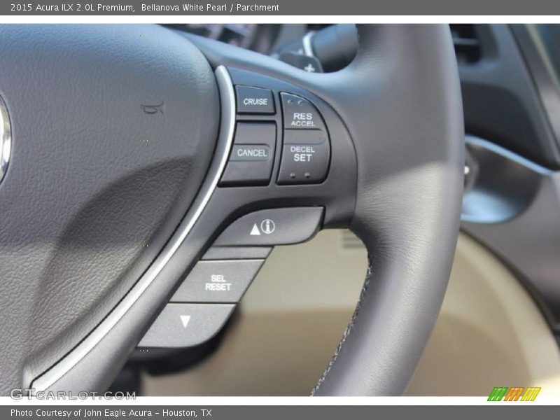 Bellanova White Pearl / Parchment 2015 Acura ILX 2.0L Premium