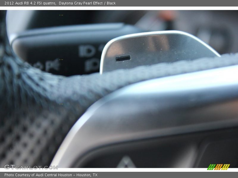 Daytona Gray Pearl Effect / Black 2012 Audi R8 4.2 FSI quattro