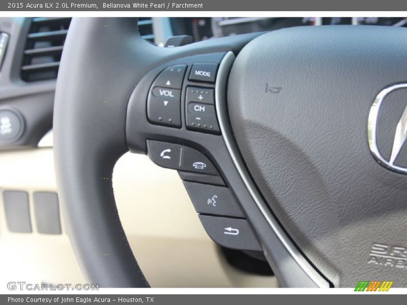 Bellanova White Pearl / Parchment 2015 Acura ILX 2.0L Premium