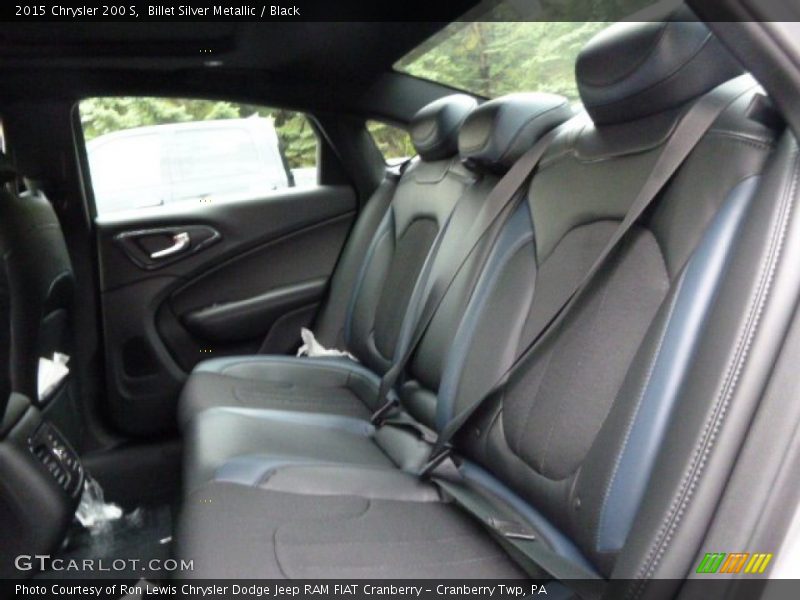 Rear Seat of 2015 200 S