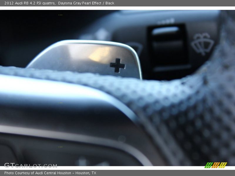 Daytona Gray Pearl Effect / Black 2012 Audi R8 4.2 FSI quattro