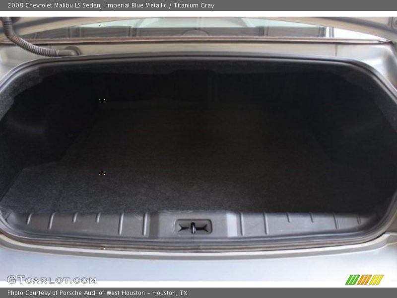Imperial Blue Metallic / Titanium Gray 2008 Chevrolet Malibu LS Sedan