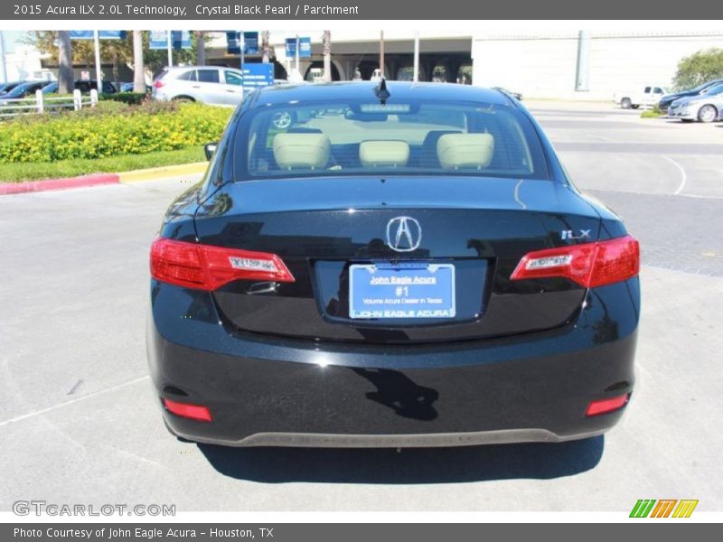 Crystal Black Pearl / Parchment 2015 Acura ILX 2.0L Technology