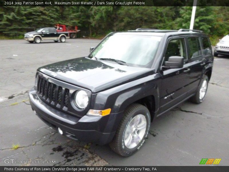 Maximum Steel Metallic / Dark Slate Gray/Light Pebble 2014 Jeep Patriot Sport 4x4