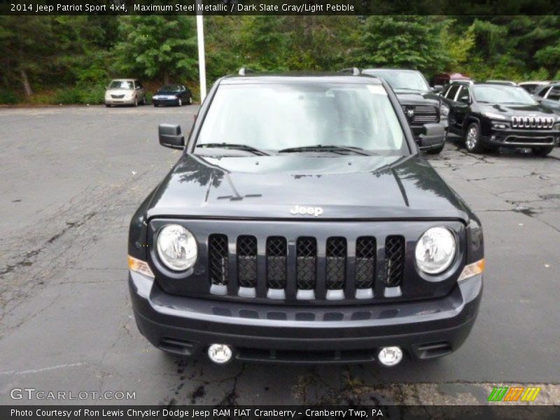 Maximum Steel Metallic / Dark Slate Gray/Light Pebble 2014 Jeep Patriot Sport 4x4