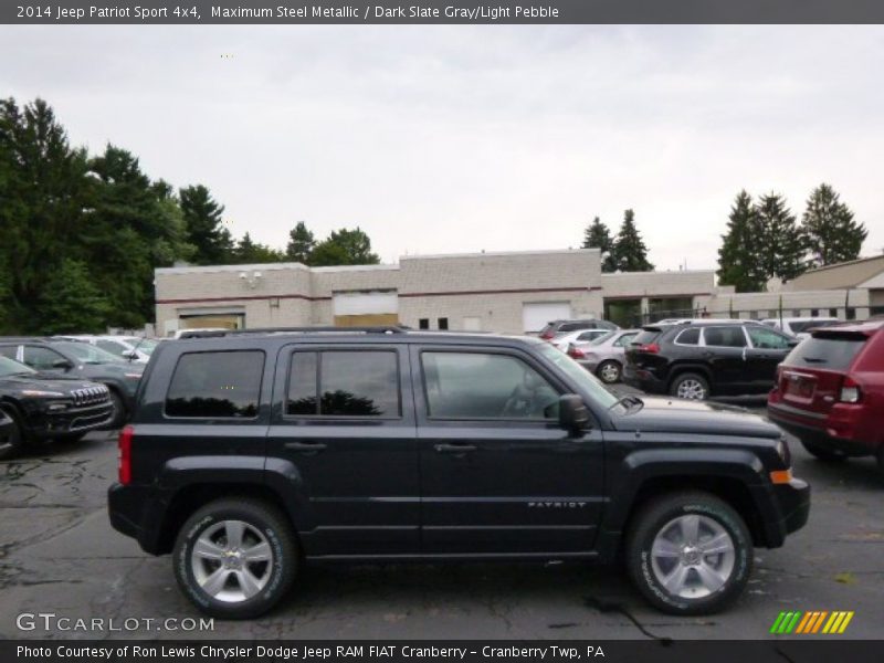 Maximum Steel Metallic / Dark Slate Gray/Light Pebble 2014 Jeep Patriot Sport 4x4