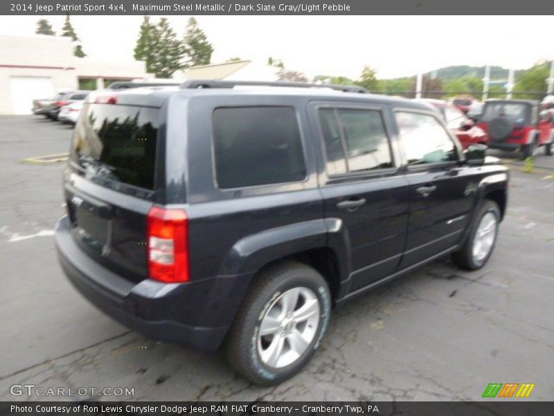 Maximum Steel Metallic / Dark Slate Gray/Light Pebble 2014 Jeep Patriot Sport 4x4