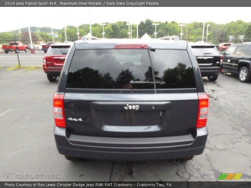 Maximum Steel Metallic / Dark Slate Gray/Light Pebble 2014 Jeep Patriot Sport 4x4