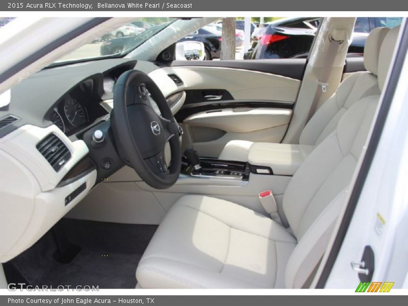 Front Seat of 2015 RLX Technology