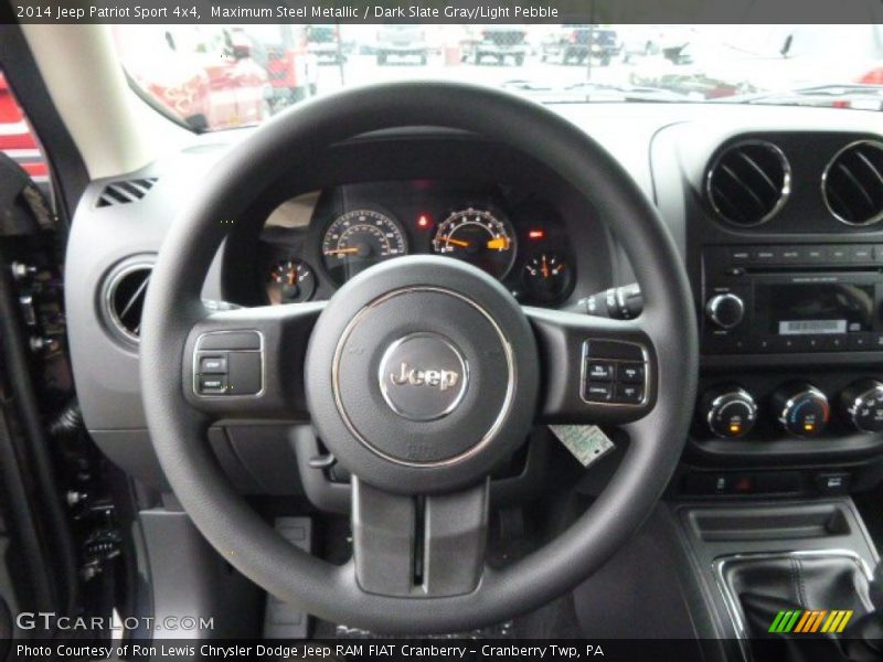 Maximum Steel Metallic / Dark Slate Gray/Light Pebble 2014 Jeep Patriot Sport 4x4