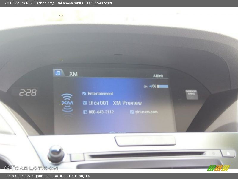 Bellanova White Pearl / Seacoast 2015 Acura RLX Technology