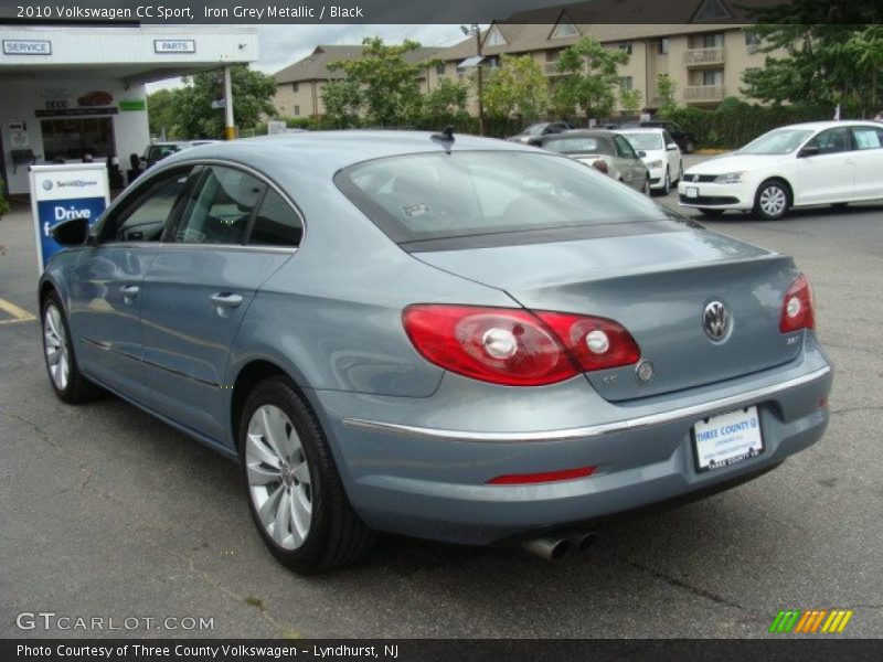 Iron Grey Metallic / Black 2010 Volkswagen CC Sport