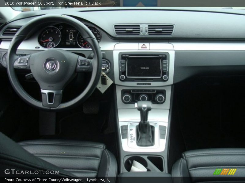 Iron Grey Metallic / Black 2010 Volkswagen CC Sport