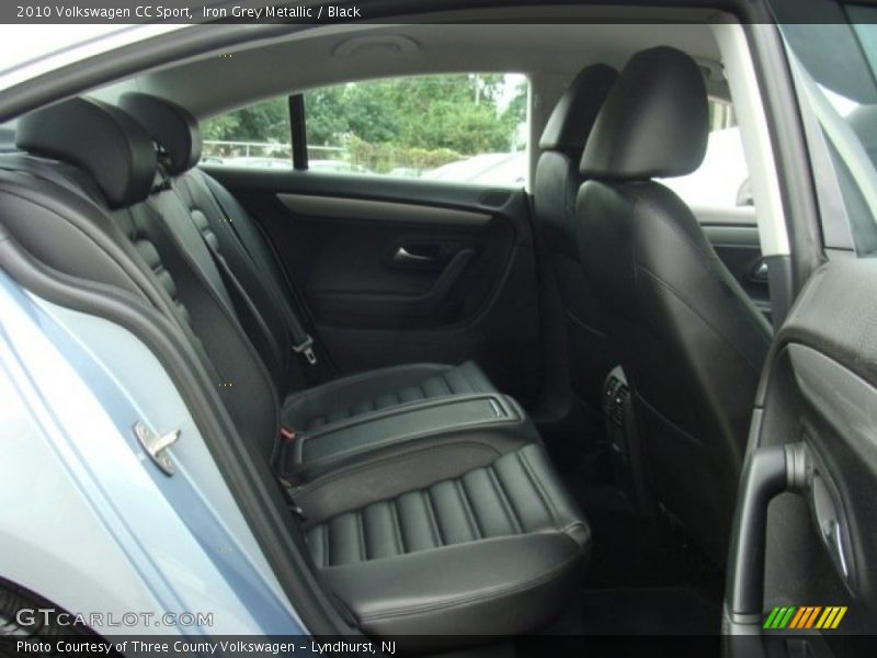 Iron Grey Metallic / Black 2010 Volkswagen CC Sport