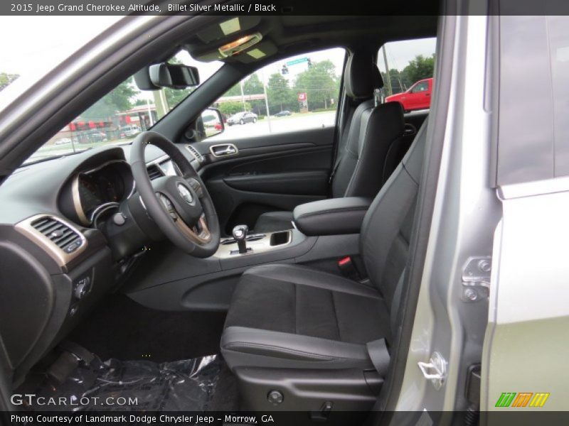 Billet Silver Metallic / Black 2015 Jeep Grand Cherokee Altitude