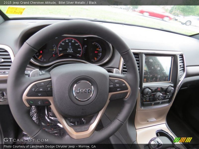  2015 Grand Cherokee Altitude Steering Wheel