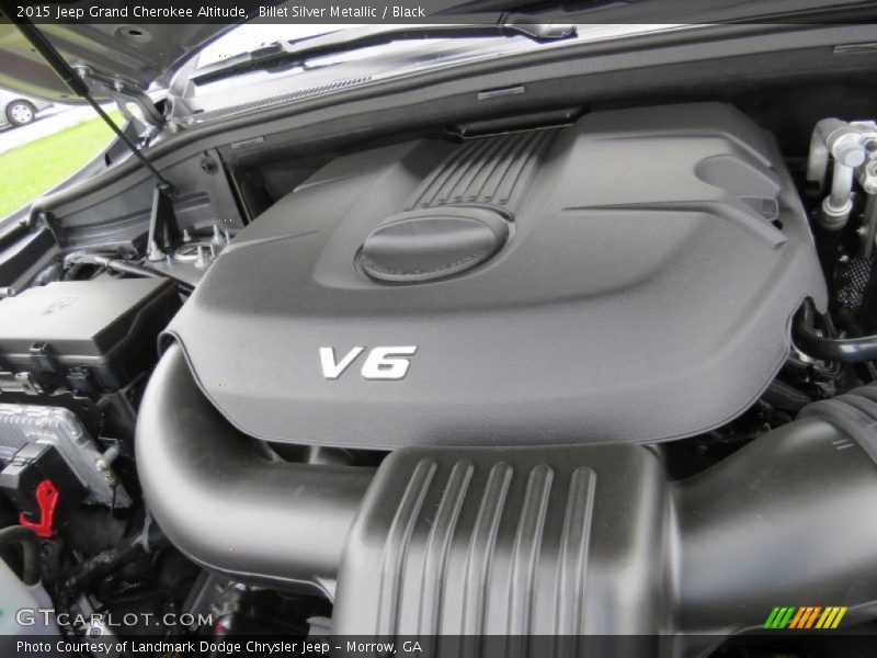 Billet Silver Metallic / Black 2015 Jeep Grand Cherokee Altitude