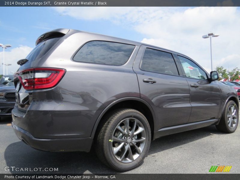 Granite Crystal Metallic / Black 2014 Dodge Durango SXT